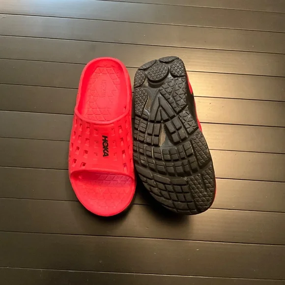 Hoka One One Red Mules & Clogs - Picture 2 of 2